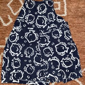 Vintage Oshkosh fish overalls